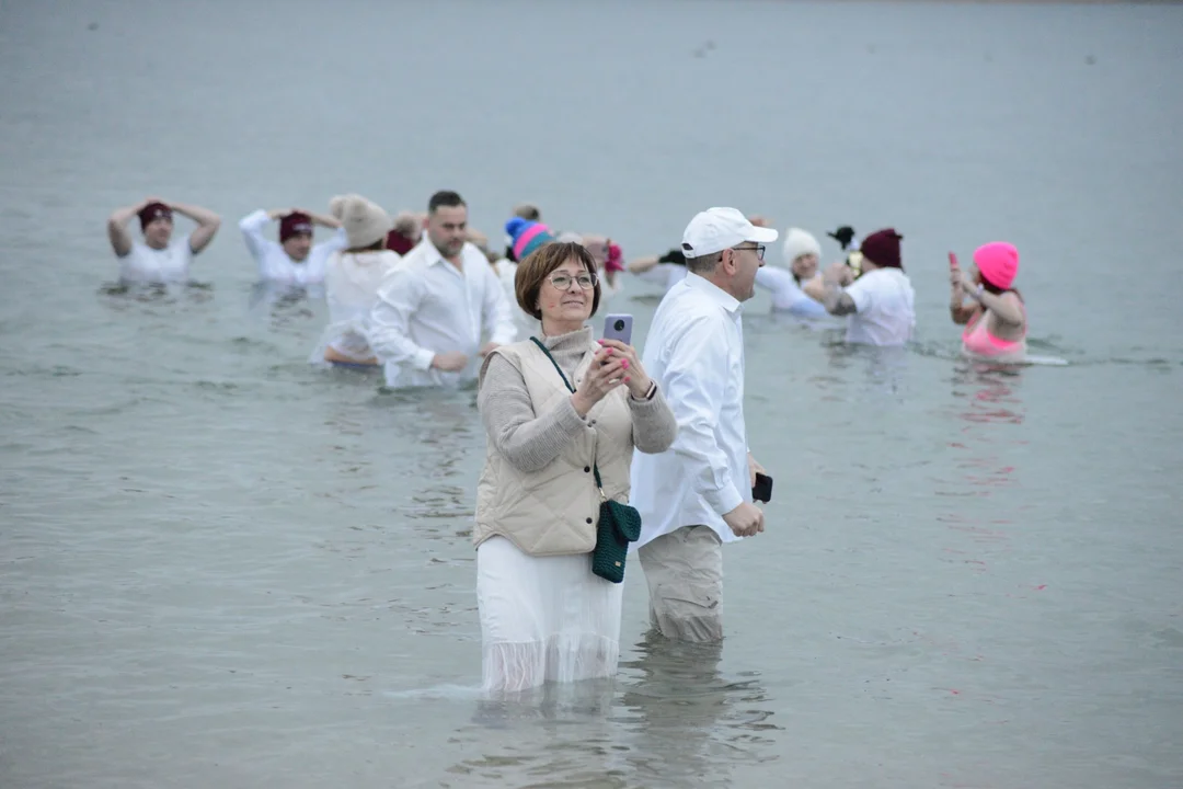"Jezioro Aniołów" w lutym. Zobaczcie zdjęcia z plaży Jeziora Tarnobrzeskiego