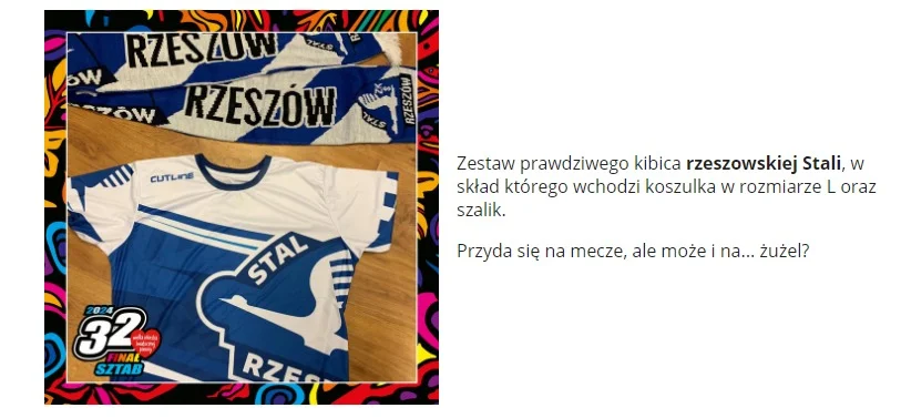 Zestaw kibica - ZKS Stal Rzeszów