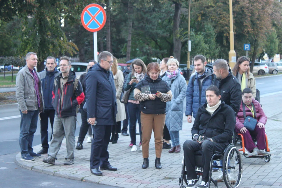 Spacer z prezydentem Konradem Fijołkiem ulicami Rzeszowa