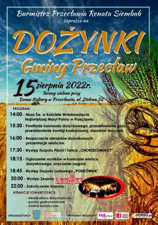 Dożynki na Podkarpaciu. Sprawdzamy, kiedy i gdzie bawią się mieszkańcy poszczególnych miejscowości - CZĘŚĆ 1