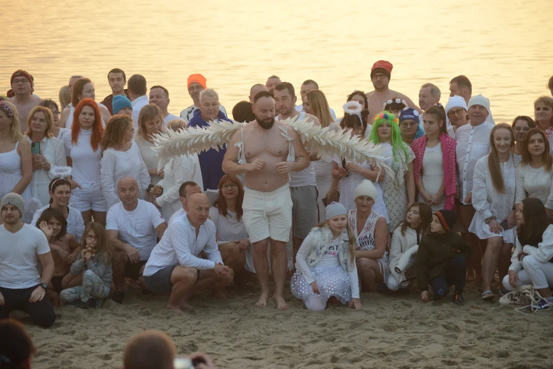 "Jezioro Aniołów" z magicznym wschodem Słońca nad Jeziorem Tarnobrzeskim - część 1