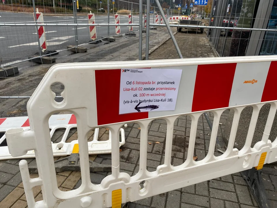 Zniknął przystanek w centrum Rzeszowa