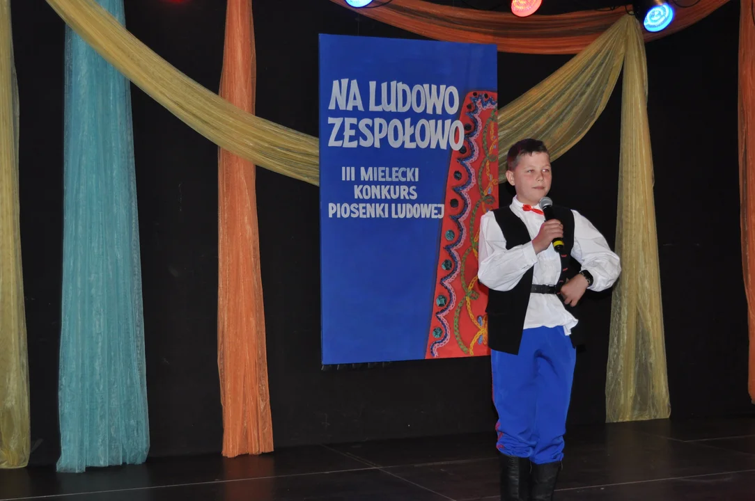 Koncert muzyki ludowej w Mielcu