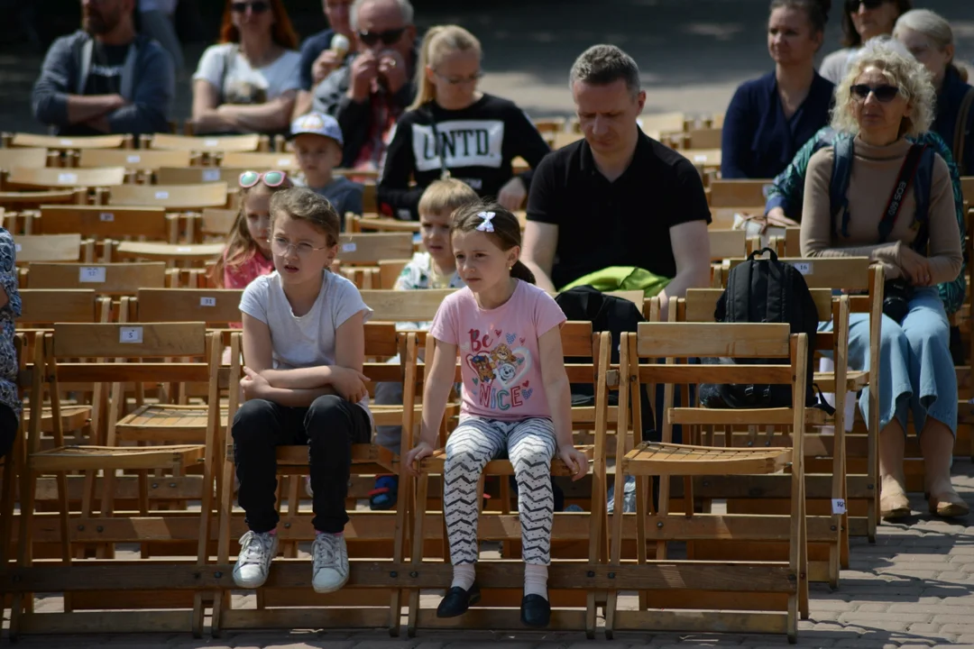 430-te urodziny Tarnobrzega - inscenizacja na Placu Bartosza Głowackiego