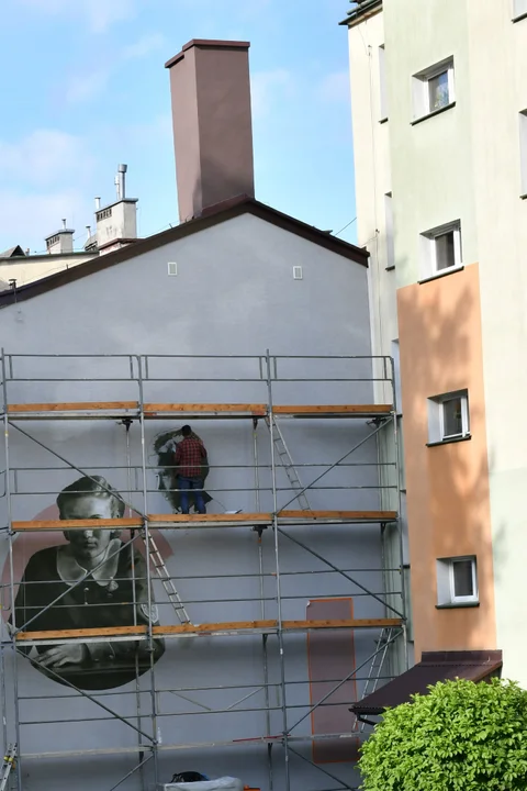 Nowy mural Andrejkowa w Sanoku