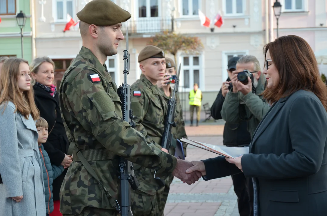 Uroczysta przysięga terytorialsów z Podkarpacia