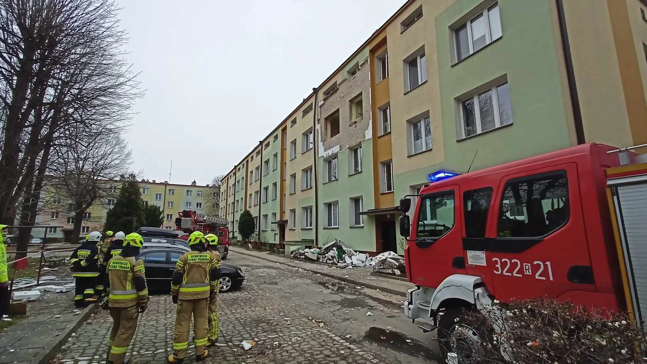 Wybuch gazu w bloku w Rzeszowie