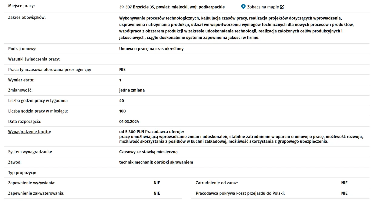 Zmiana miejsca zatrudnienia? Zobacz nowe oferty pracy w powiecie mieleckim