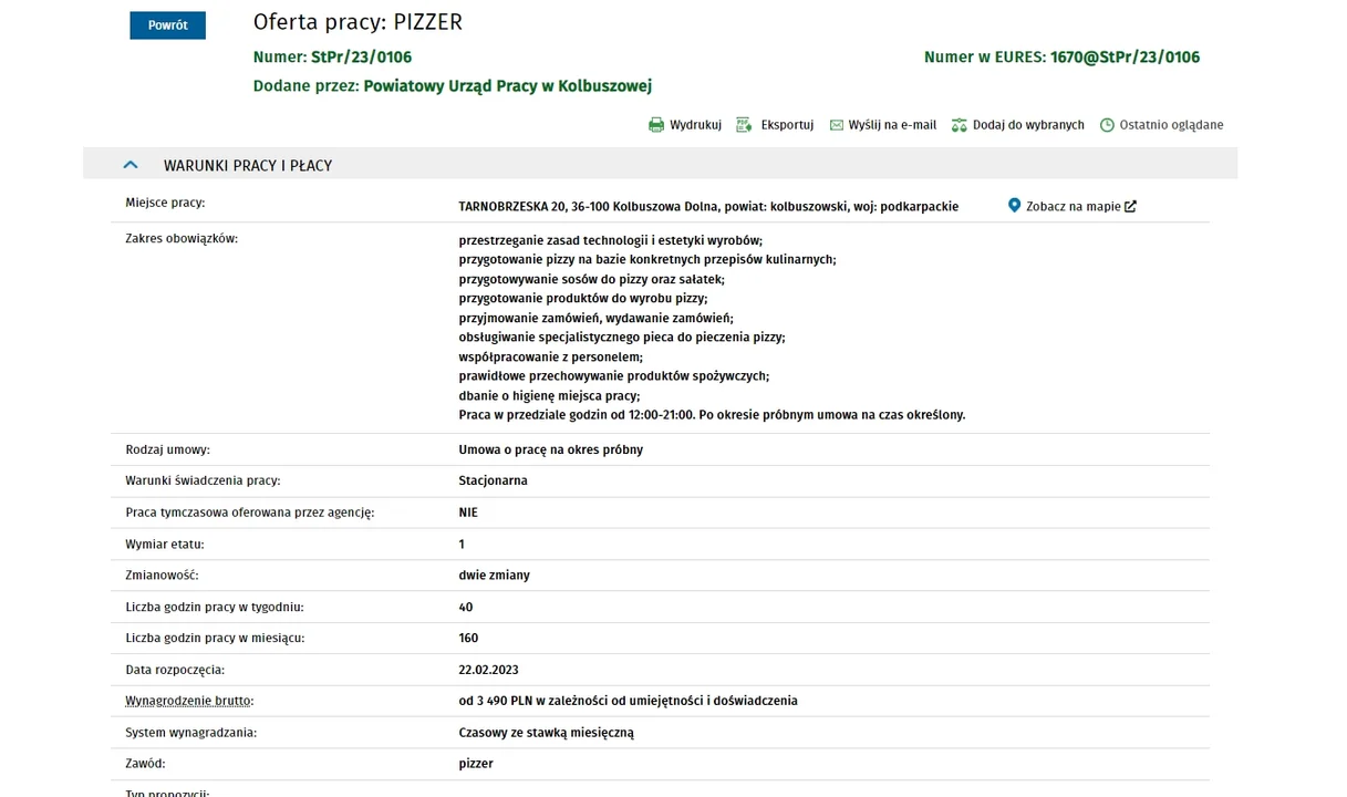 Nowe oferty pracy na Podkarpaciu. Szukają kierowców, fizjoterapeutów, a także pracowników na budowę S19