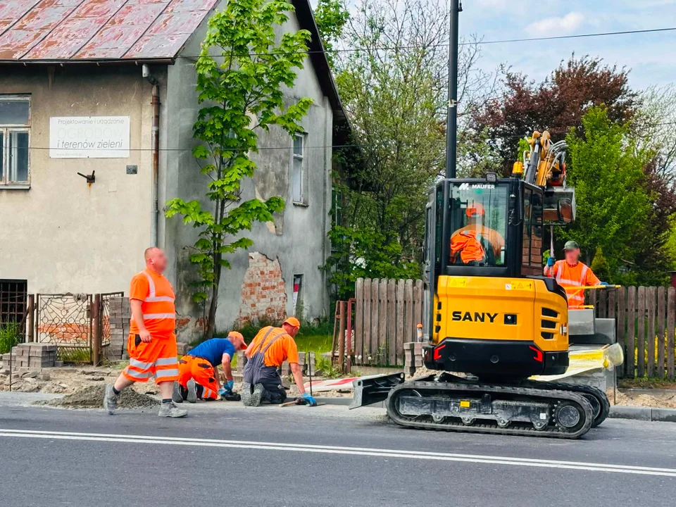 Remont na ul. Tyszkiewiczów - 11 maja