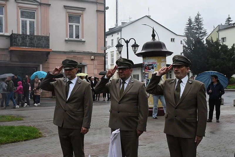 Uroczystość 3 Maja w Lesku