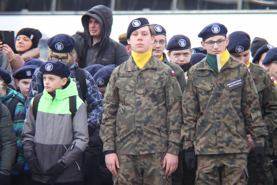 Obchody 104 rocznicy śmierci płk. Lisa-Kuli na Placu Farnym w Rzeszowie