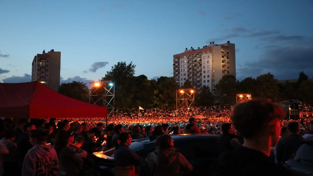 Park po zmierzchu