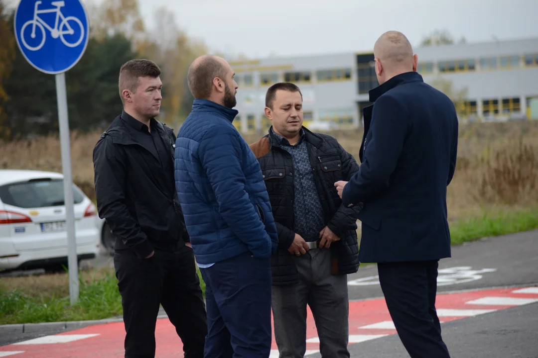 Uroczyste otwarcie obwodnicy Tarnobrzega - pierwsze pojazdy na tej drodze