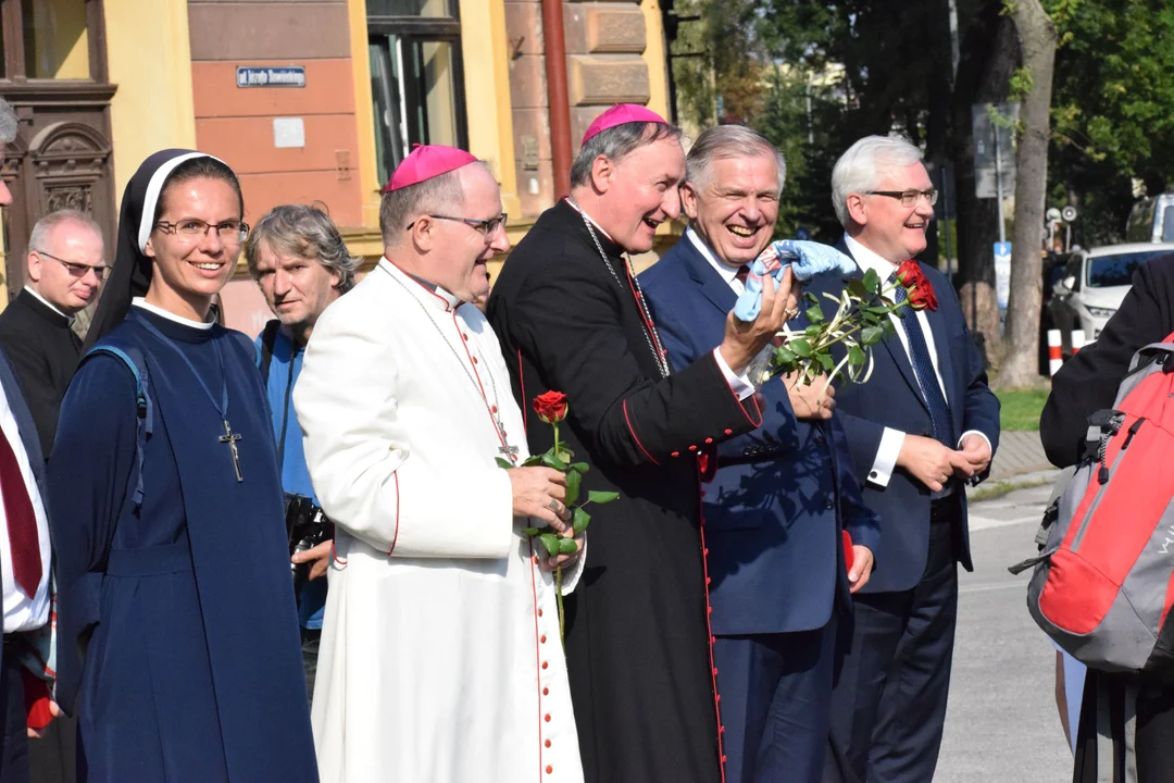 Wyjście Pielgrzymki Tarnowskiej z Tarnowa