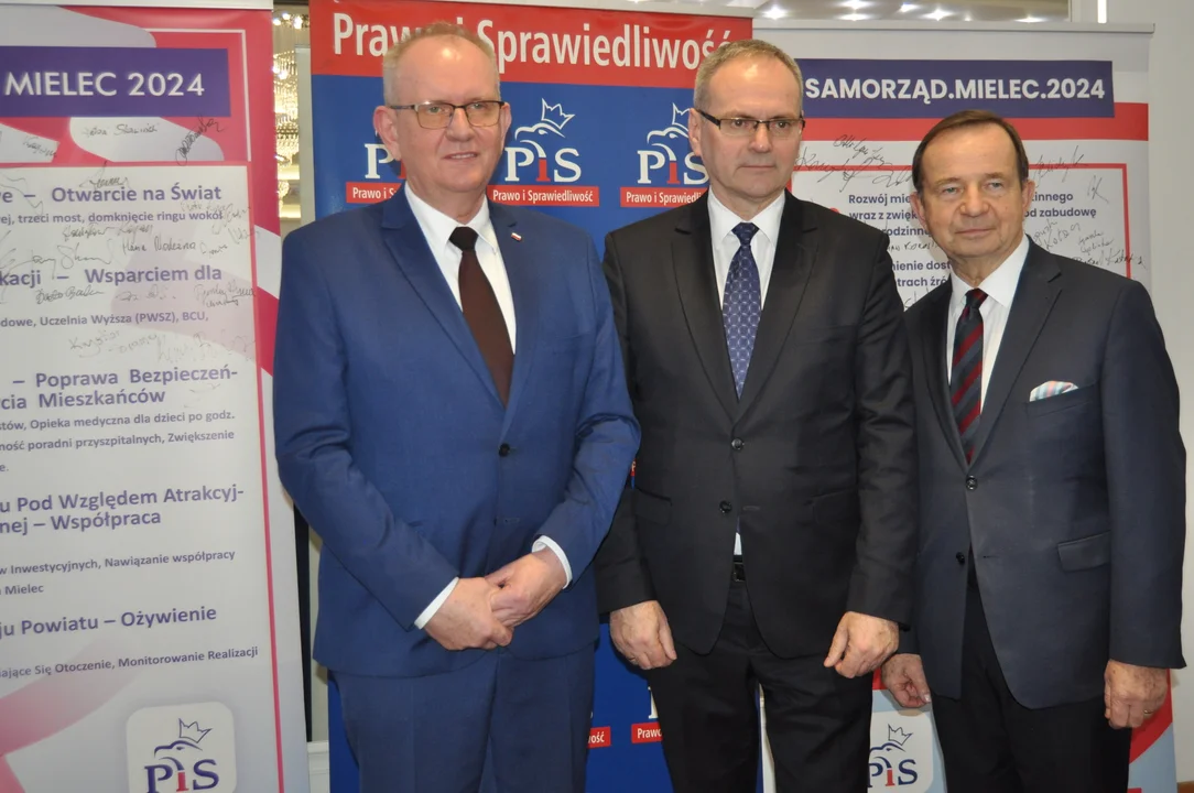 Spotkanie kandydatów Prawa i Sprawiedliwości w Mielcu
