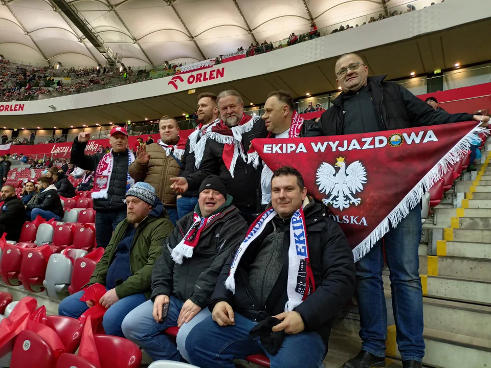 Mieleccy kibice na meczu Polska - Albania [ZDJĘCIA, WIDEO] - Zdjęcie główne