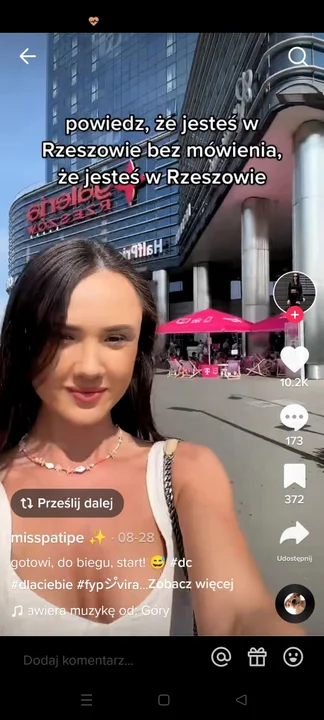 Znajdziecie je pod hasztagiem #Rzeszów w aplikacji TikTok