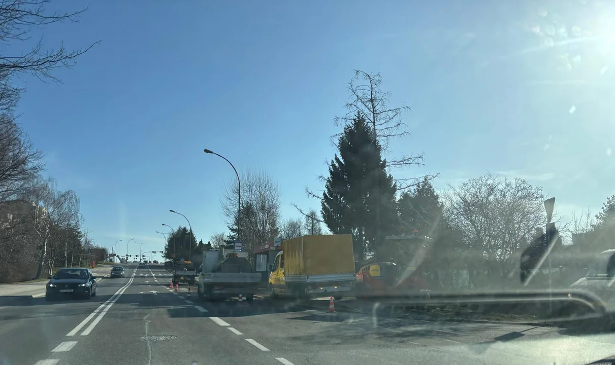 Utrudnienia w Rzeszowie o poranku