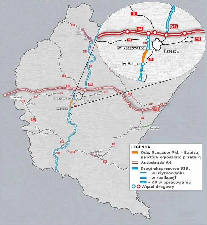 Tak będzie wyglądał tunel na S19 Rzeszów - Babica