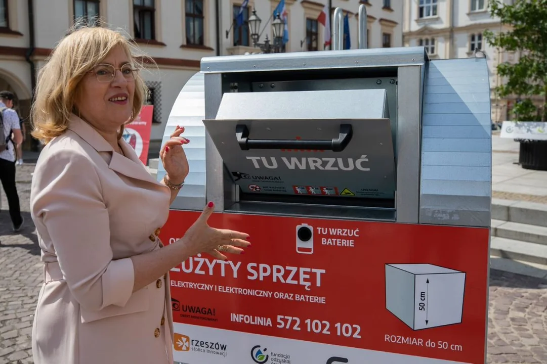 W Rzeszowie elektroodpady bezpiecznie zbieramy