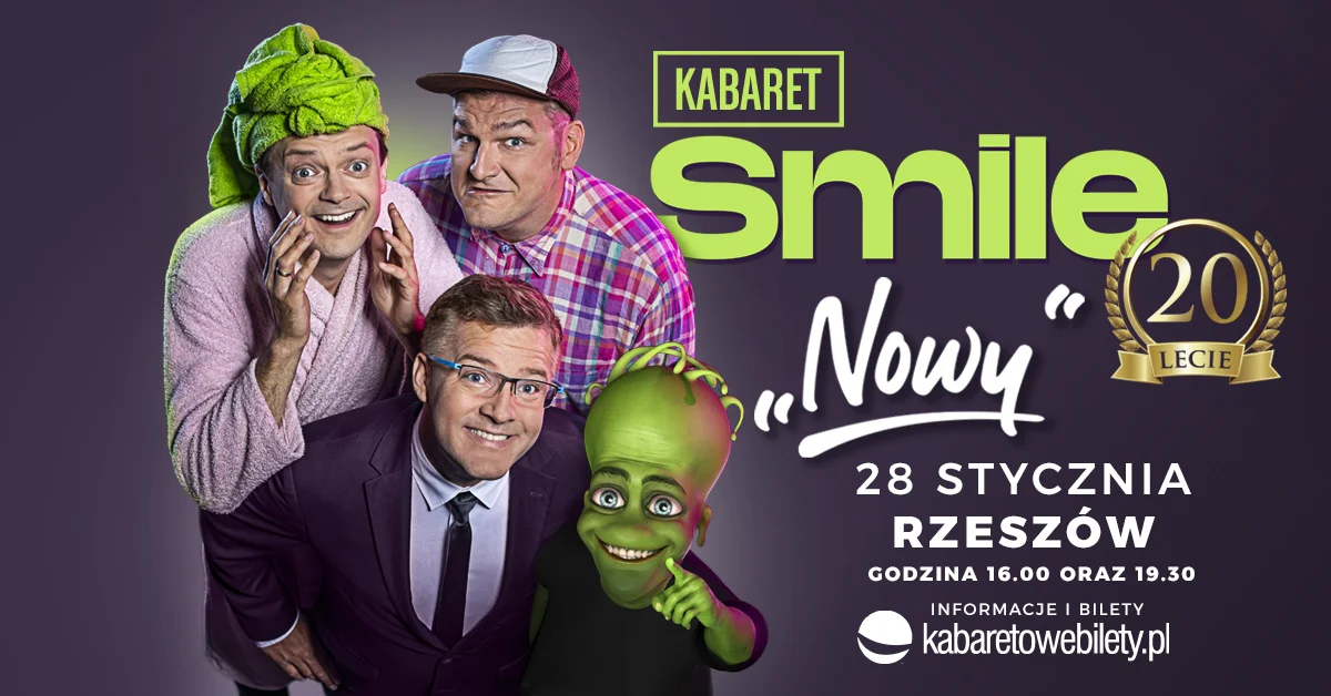 Kabaret Smile - Nowy program na 20-lecie