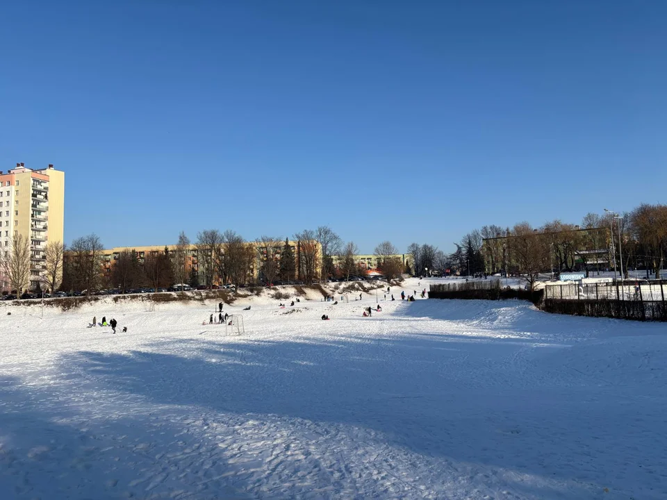Saneczkowa zabawa w Rzeszowie