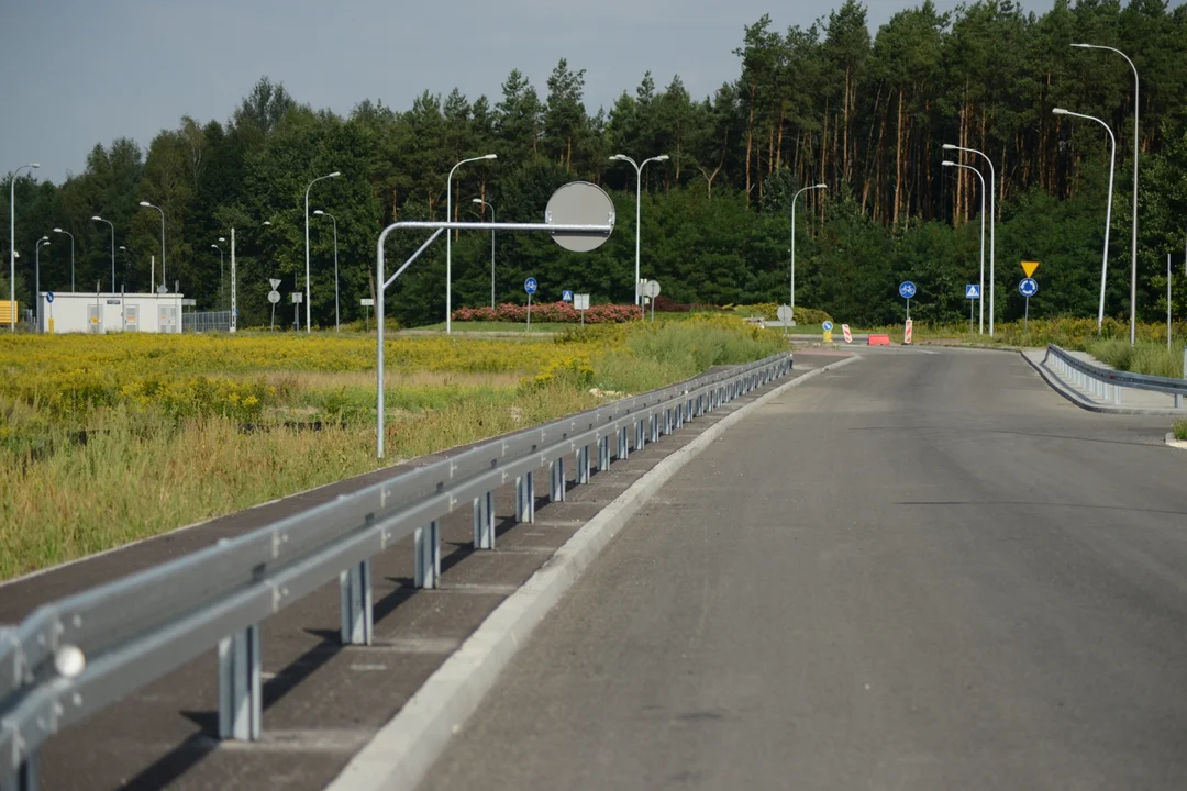 Obwodnica Tarnobrzeg - postęp prac od Lasu Zwierzynieckiego do osiedla Zakrzów