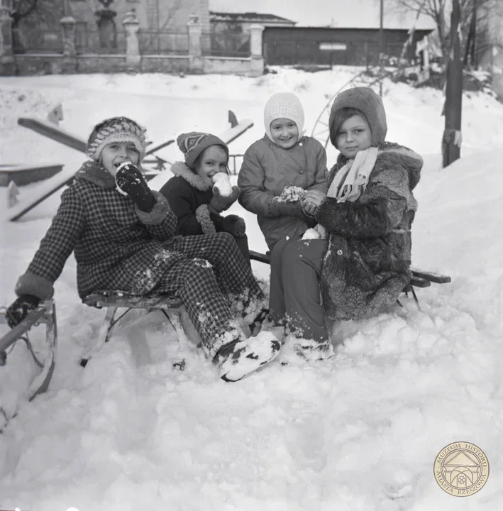 Rzeszów - zima lata 70-te.