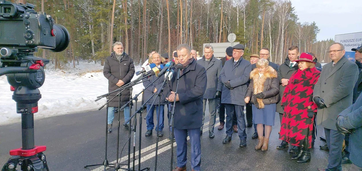 Uroczyste poświęcenie i oddanie do użytku nowego odcinka drogi wojewódzkiej nr 984