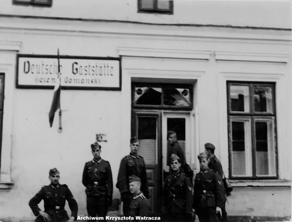 Tarnobrzeg w czasie okupacji niemieckiej. Druga wojna światowa na zdjęciach