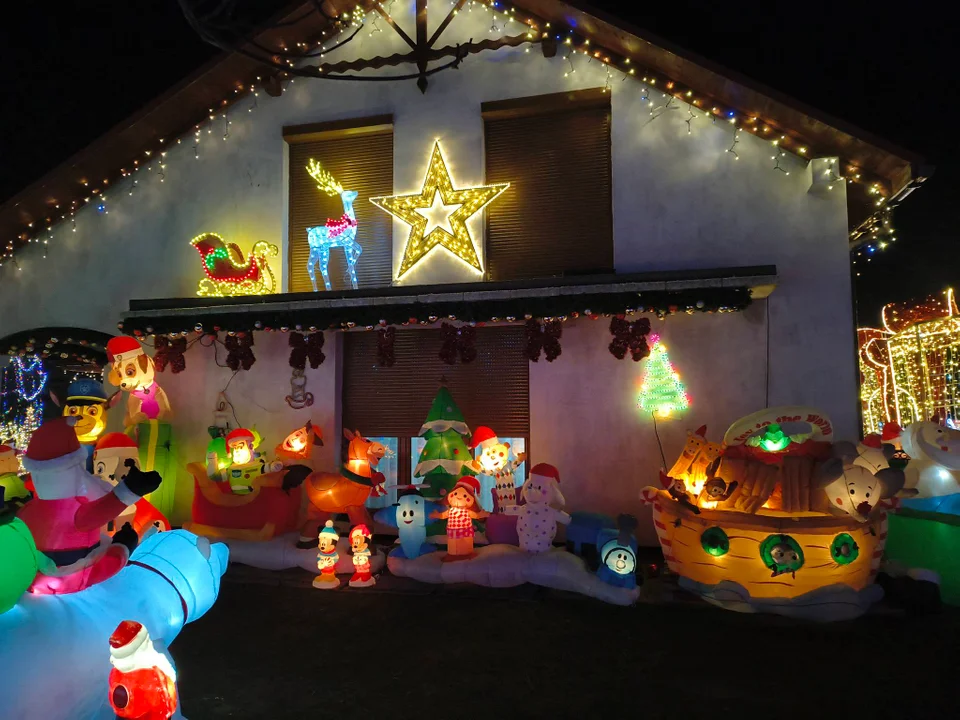 Iluminacje świetlne Żołynia