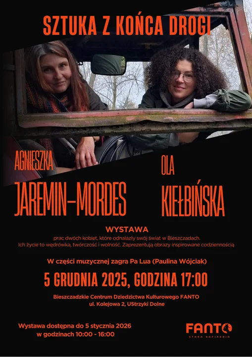 Plan wydarzeń w Bieszczadach (5-7 grudnia 2025)