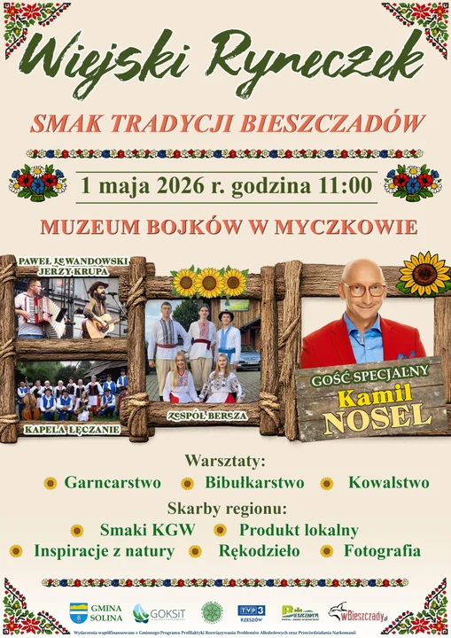 Weekendowe wydarzenia w Bieszczadach (30 kwietnia - 3 maja)