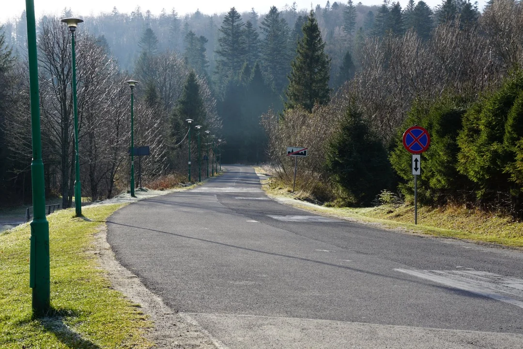 Frekwencja na parkingach w Bieszczadach