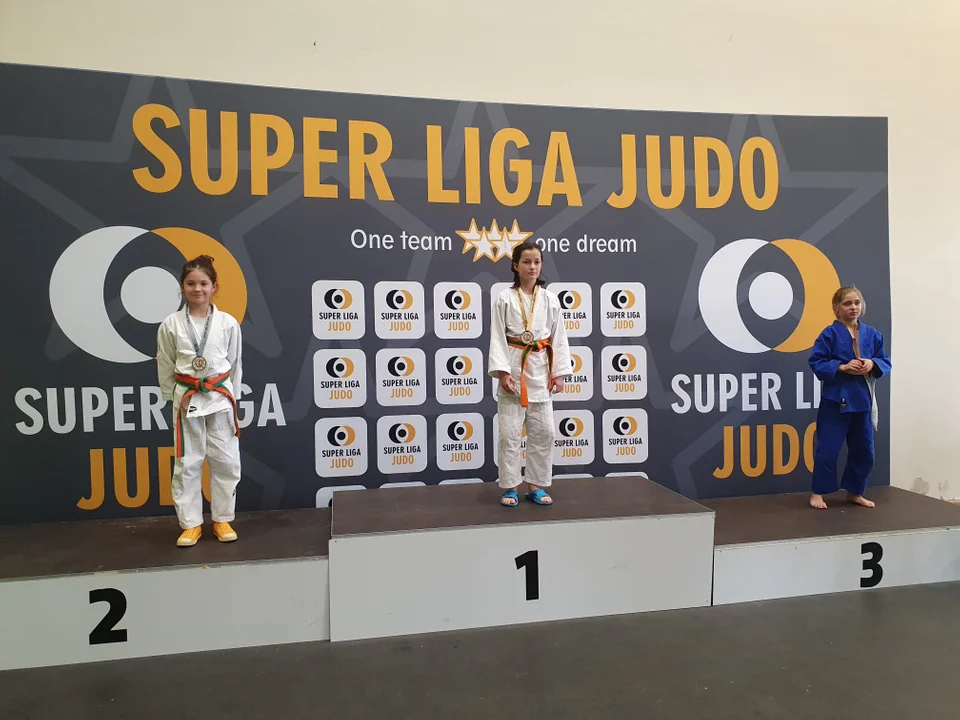 Młode Pantery z medalami z Super Ligi Judo