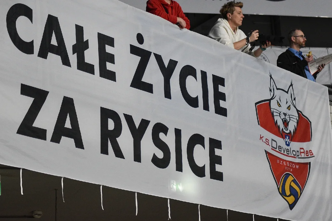 Siatkarki Developresu Bella Dolina Rzeszów pokonały Grot Budowlanych Łódź w pierwszym meczu półfinału Tauron Ligi