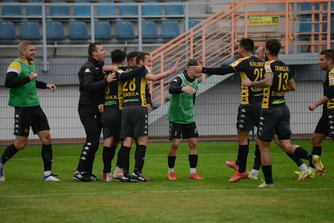 Siarka Tarnobrzeg - Garbarnia Kraków 3:2 - zdjęcia z meczu