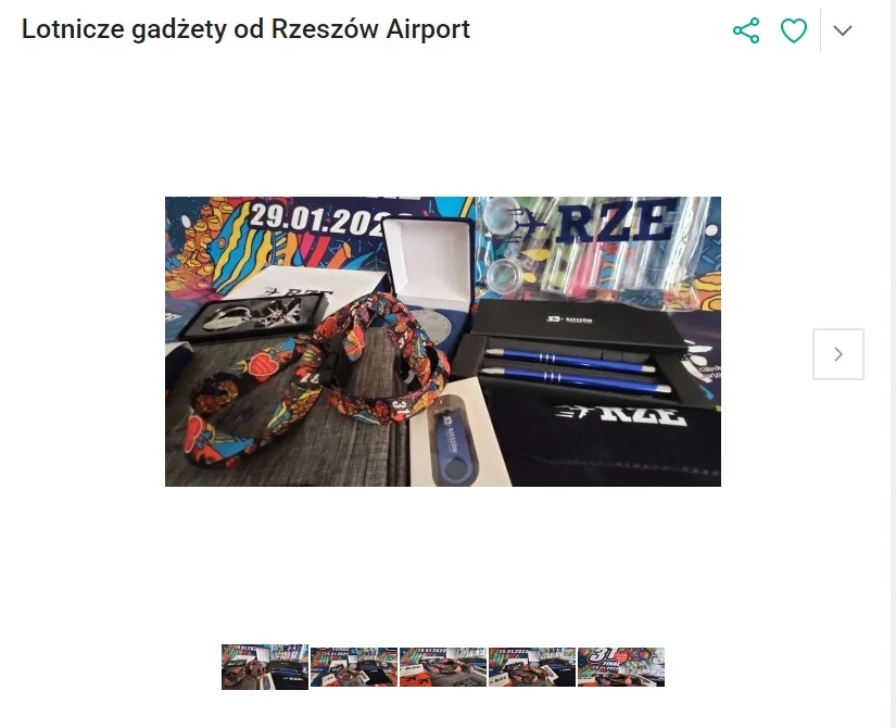 Lotnicze gadżety od Rzeszów Airport