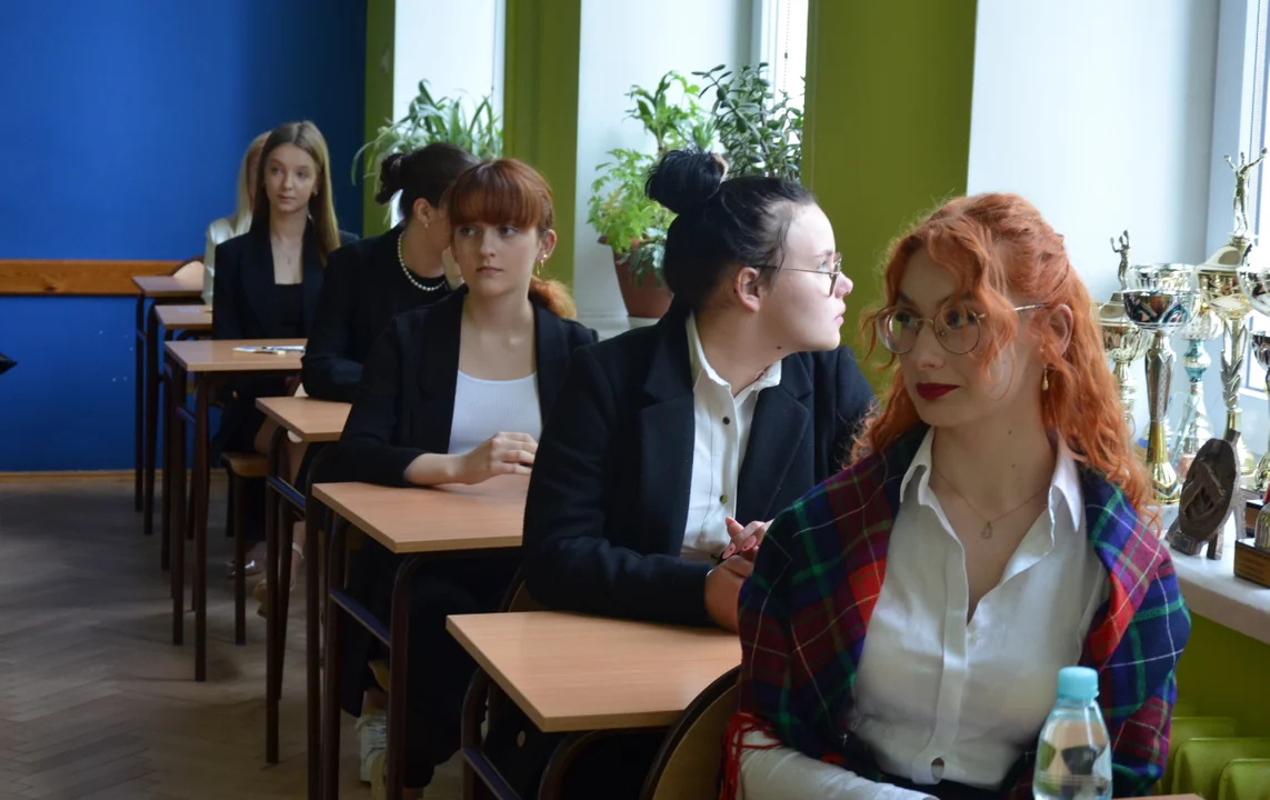 Matura 2023. Uczniowie II LO w Sanoku pisali egzamin z języka angielskiego