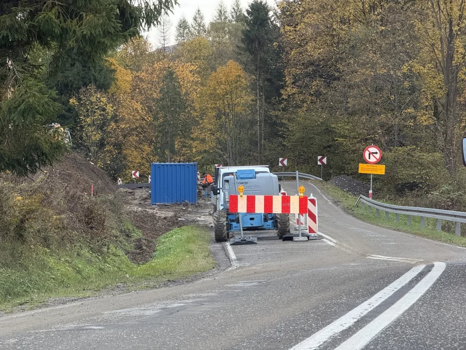 Remont osuwisk w Cisnej