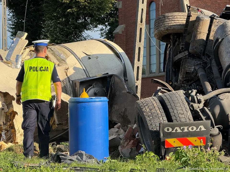 Wypadek cysterny w Miejscu Piastowym