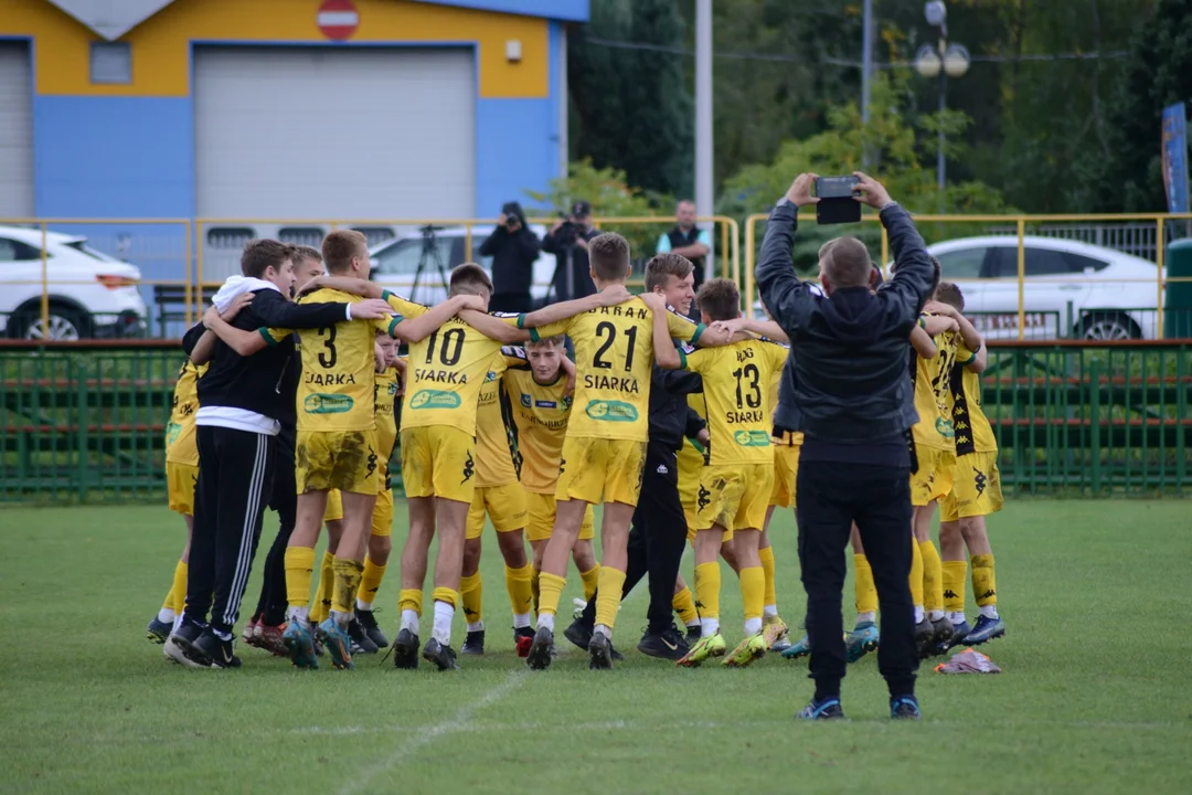 Centralna Liga Juniorów U-15: Siarka Tarnobrzeg - Korona Kielce 6:3