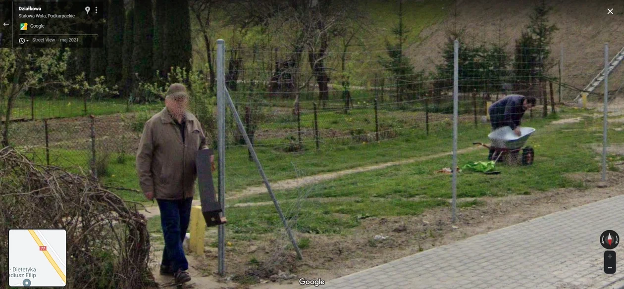 Google Street View 2021 - zdjęcia ze Stalowej Woli, Tarnobrzega i Grębowa