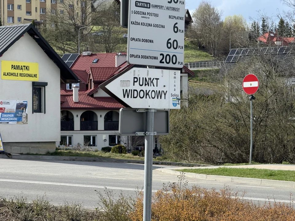 Punkt widokowy w Polańczyku - wiosna 2026