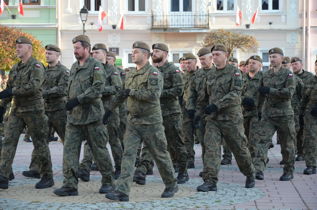 Uroczysta przysięga terytorialsów z Podkarpacia