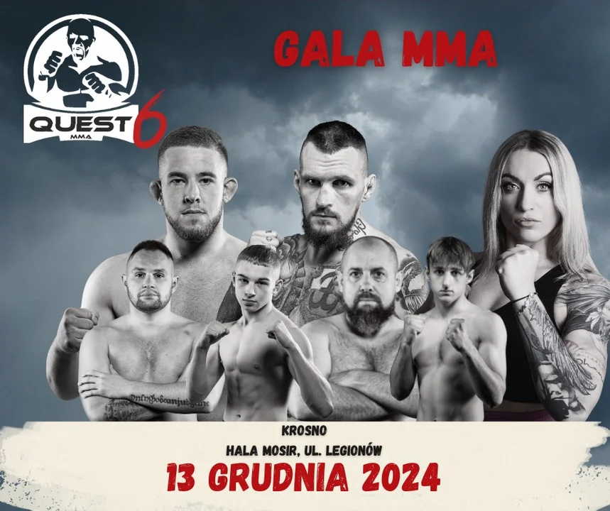 Quest MMA 6 w Krośnie. Karta walk