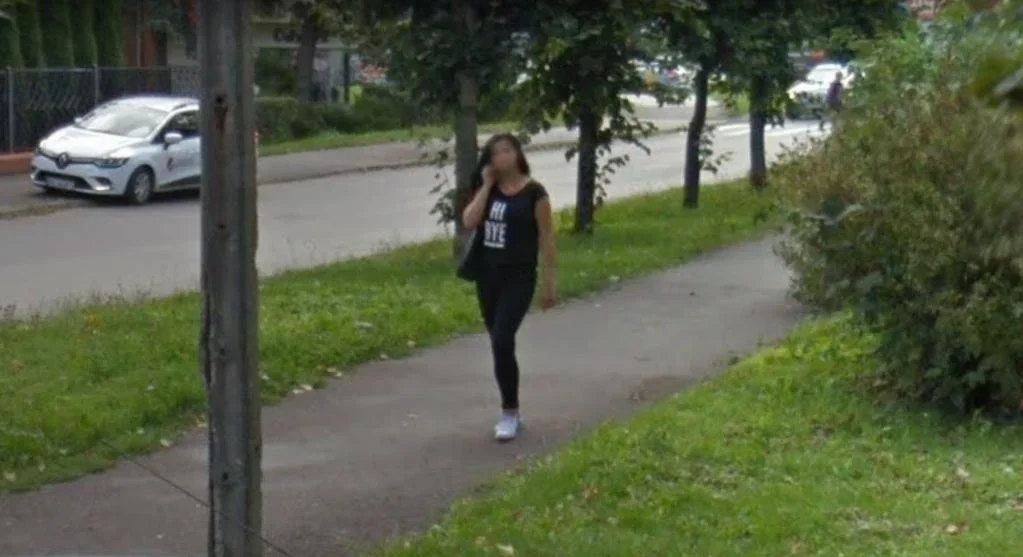 Mieszkańcy Podkarpacia na zdjęciach Google Street View