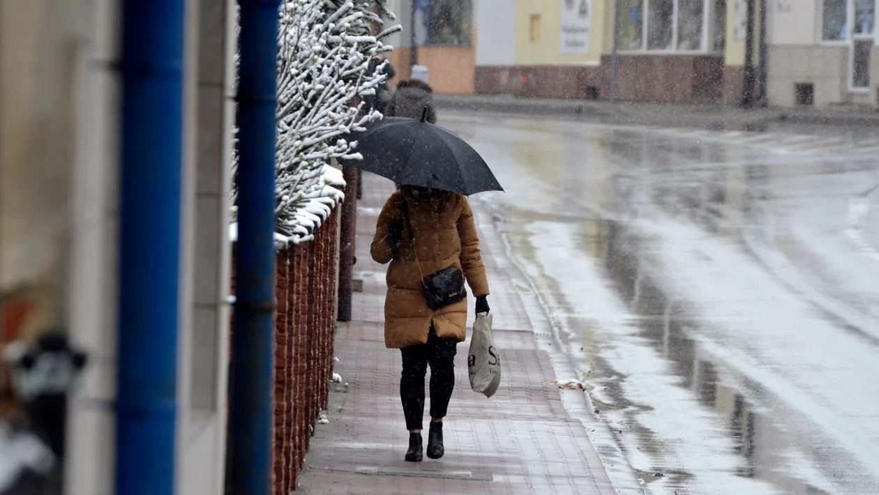 Zima wróciła do Kolbuszowej. Tak wyglądało centrum miasta 3 kwietnia