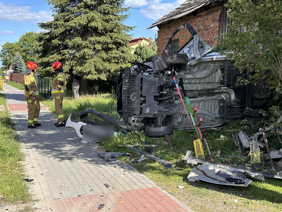 Wypadek w Widełce - 11.08.2025